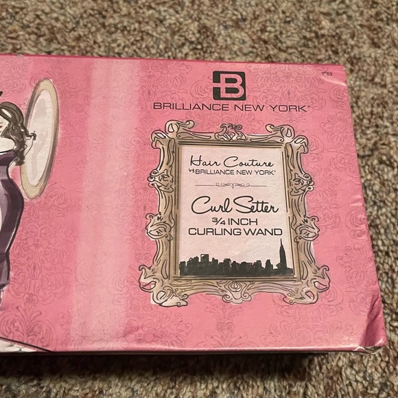 Brilliance New York curl setter 3/4 inch curling wand - Picture 4 of 4